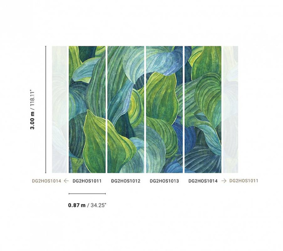 Panel Hosta Aqua 