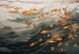 Tapeta Artystyczna Minimalisme Carassin MB109