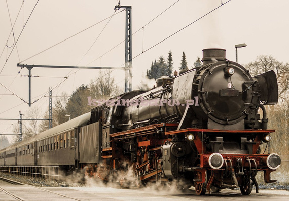 Fototapeta 11388 POCIĄG W SEPII