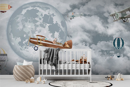 Fototapeta Podróż Psów Na Księżyc