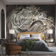 Ekskluzywny mural Rajski ptak Ave III Black
