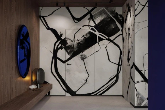 Tapeta artystyczna Wallart Memphis abstrakcja