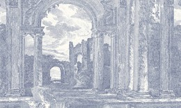 Tapeta 42561 Antyczne ruiny blue