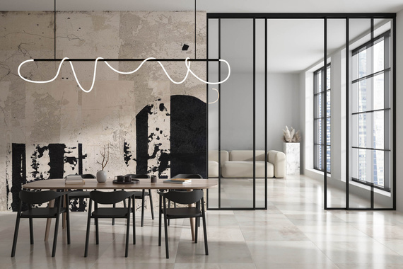 Tapeta artystyczna Wallart Dot abstrakcja geometryczna