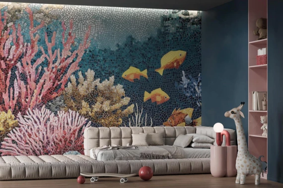 Tapeta artystyczna Wallart Oceania rafa koralowa