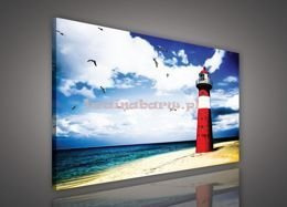 Obraz na płótnie PP1503  LATARNIA MORSKA