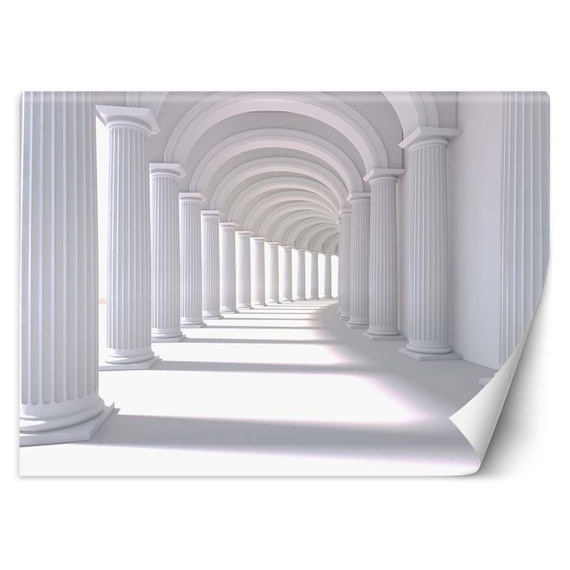 Fototapeta Optyczna iluzja w bieli