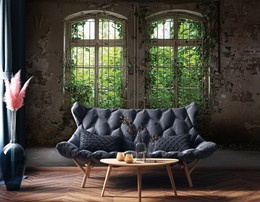 Fototapeta 14536 Okno w starym budynku