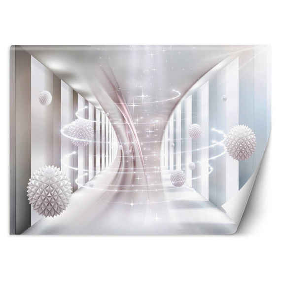 Fototapeta do sypialni Kule Abstrakcja Wir 3D