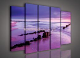Obraz na płótnie zestaw  PS424S12 PLAŻA