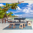 Fototapeta RE100002 PALMY, PLAŻA