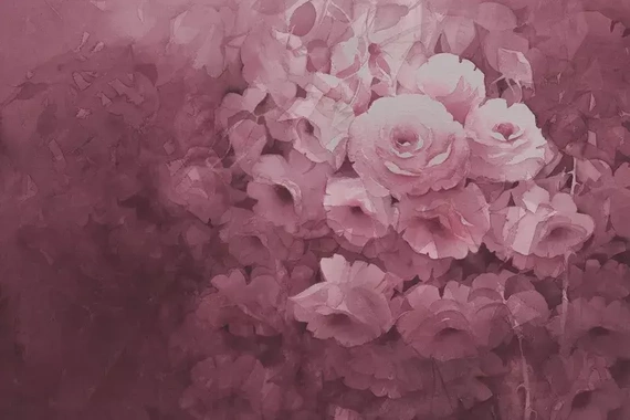 Fototapeta Harmony, Fuchsia