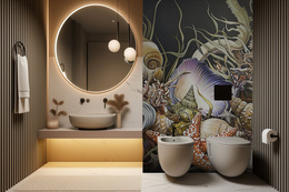 Tapeta Artystyczna Profond Etoile de mer PE100