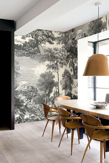 Mural Masureel Salcey DGSAL1031 > 1034 krajobraz natury