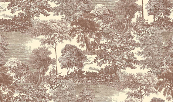 Mural Masureel Salcey DGSAL1041 > 1044 krajobraz natury