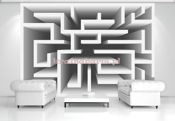 Fototapeta 2455 Labirynt 3D