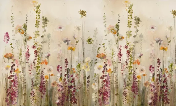 Fototapeta artystyczna Semiramide kwiaty