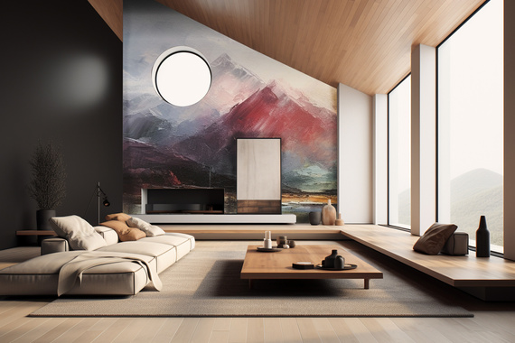 Tapeta Artystyczna Montagne et Ciel Paysage MP104