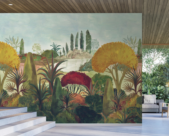 Tapeta Mural DW2028 Botanical Landscape