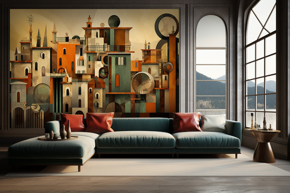 Tapeta Artystyczna Constructeur Porto CP100