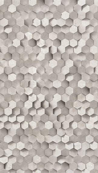 Tapeta Mural ML4301 Hexagone