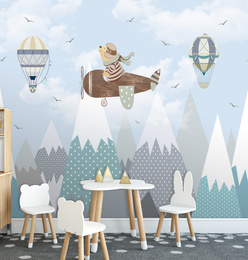Tapeta Mural CW6001-1 Air Travel Bear