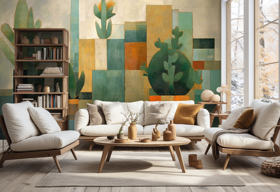 Tapeta Artystyczna Imagination Saguaro IS101