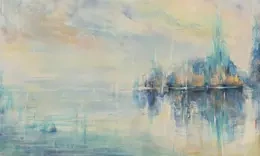 Fototapeta Niebnieska Abstrakcja Ice Land