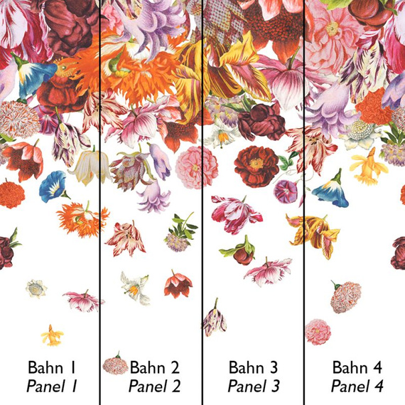 Tapeta Mural 18003 Flower Rain Coconut 