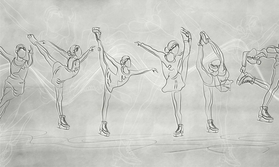 Tapeta Artystyczna Ice Dance