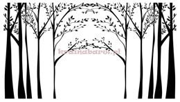 Naklejka na ścianę DRZEWA  SPNB168TS