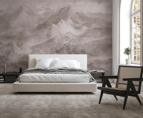 Tapeta artystyczna Wallart Samson Light górski krajobraz