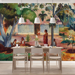 Tapeta Fototapeta 27000 Artist mural with island idyll