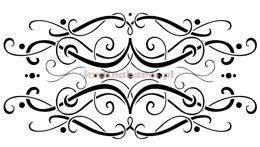 Naklejka na ścianę ORNAMENT  SPNB165TS