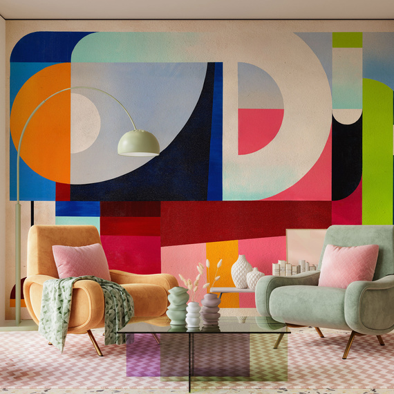 Fototapeta artystyczna Rio abstrakcja geometryczna