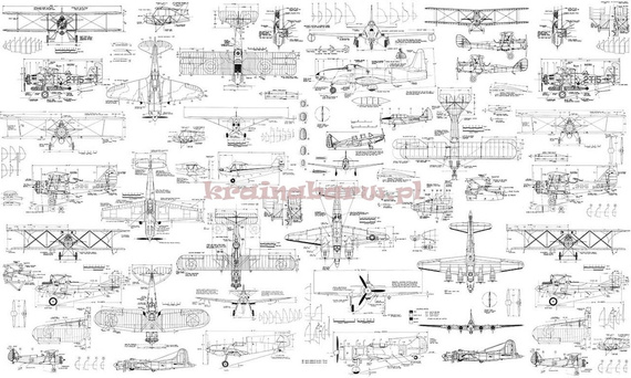 Fototapeta Samoloty projekty technika Aviatica