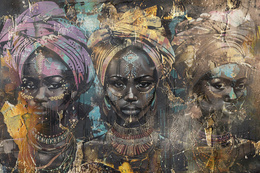 Fototapeta Artystyczna sztuka afrykańska 6