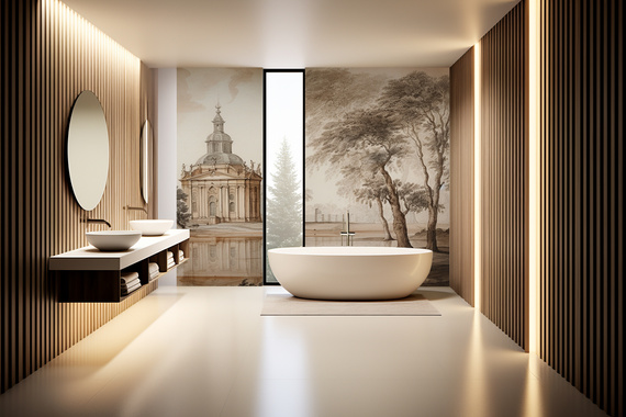 Tapeta Artystyczna Constructeur Chapelle CC100