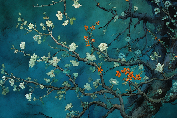 Tapeta Artystyczna Nectar Prunus NP100