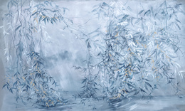 Fototapeta artystyczna Iva zwisajace gałazki listki