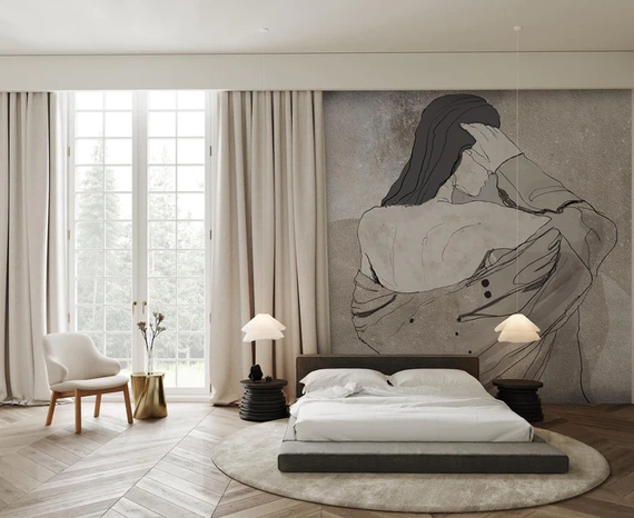 Fototapeta artystyczna Nomen Femme Kobieta