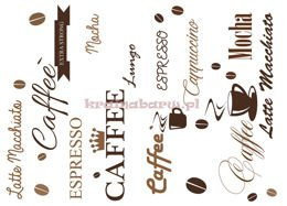 Naklejki na ścianę CAFFEE SPN183TD