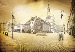 Fototapeta 10861 POZNAŃ W KOLORZE SEPII