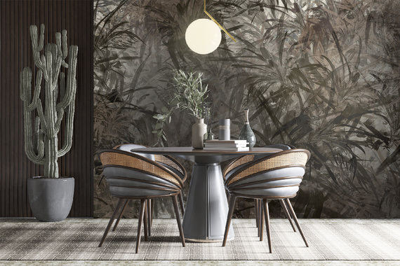 Fototapeta Ciemna Aura Liści