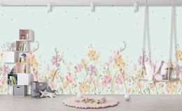 Tapeta Mural CW6129-2 Bee Flowers