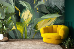 Fototapeta Kompozycja Egzotycznych Liści