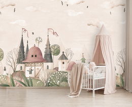 Tapeta Mural CW6007-7 Woodland Bunnies