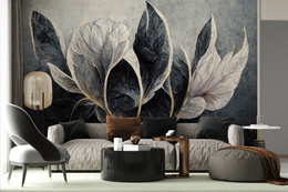 Fototapeta  Kwiat Ze Złotem