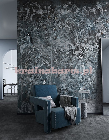 Fototapeta na flizelinie Ornamenty Drzewa Ptaki Lacrima I