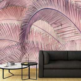 Fototapeta Róż Liście Dżungla